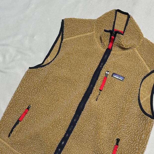 L 파타고니아 레트로 파일 반집업 플리스