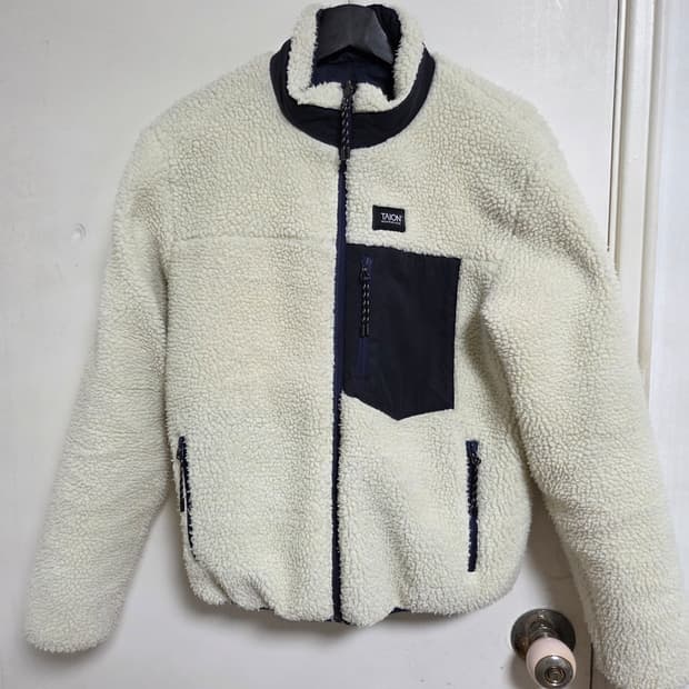 타이온 리버서블 후리스 판매 s사이즈