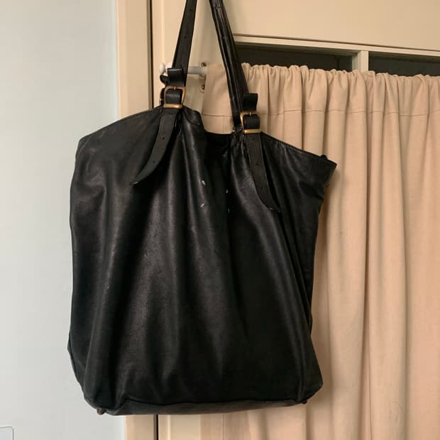 Martin Margiela leather tote bag
