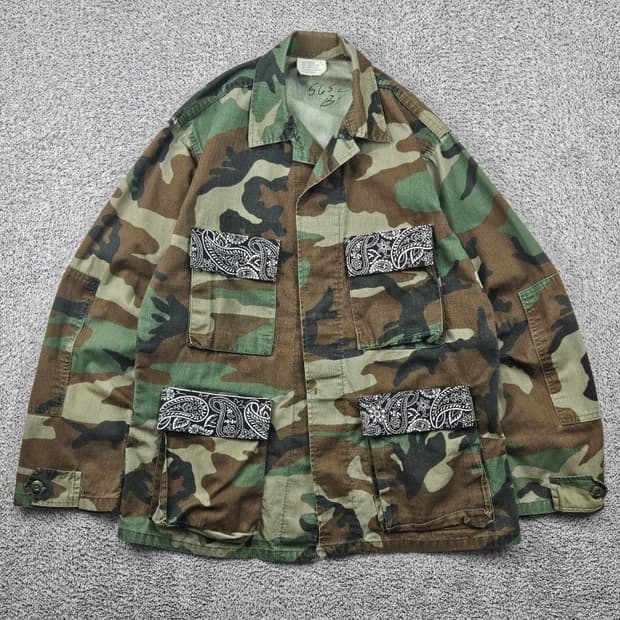 US ARMY 필드 자켓 커스텀 ( M ) / 12066