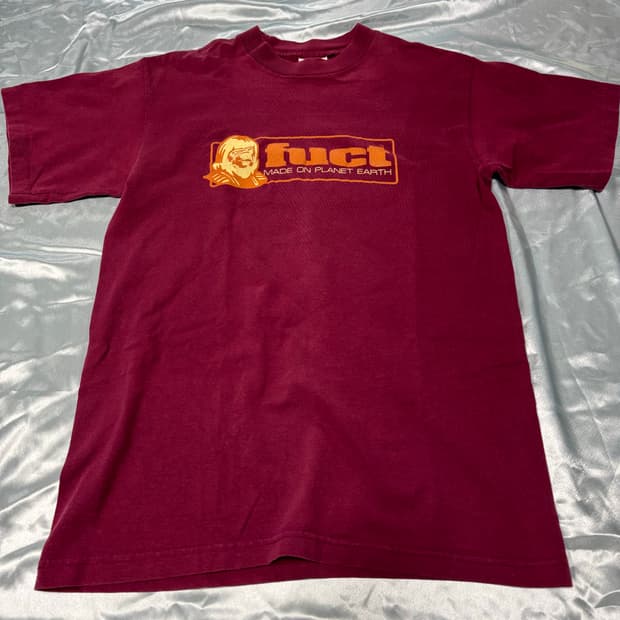 (M) 90s FUCT Ape T 빈티지 퍽트 혹성탈출 패러디 티셔츠