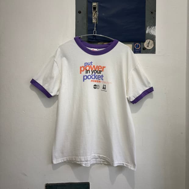 90s Powerpoint Promo Ringer T-Shirt