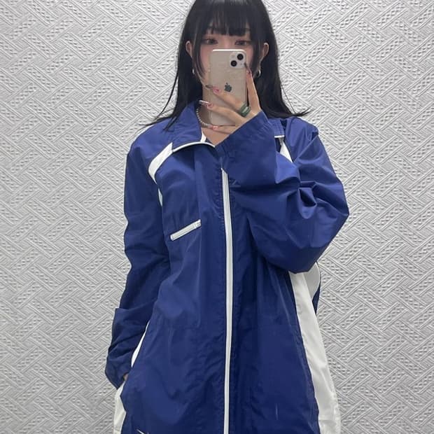 나이키 올드스쿨 빈티지 레트로 오버핏 바람막이 자켓 XL C11670