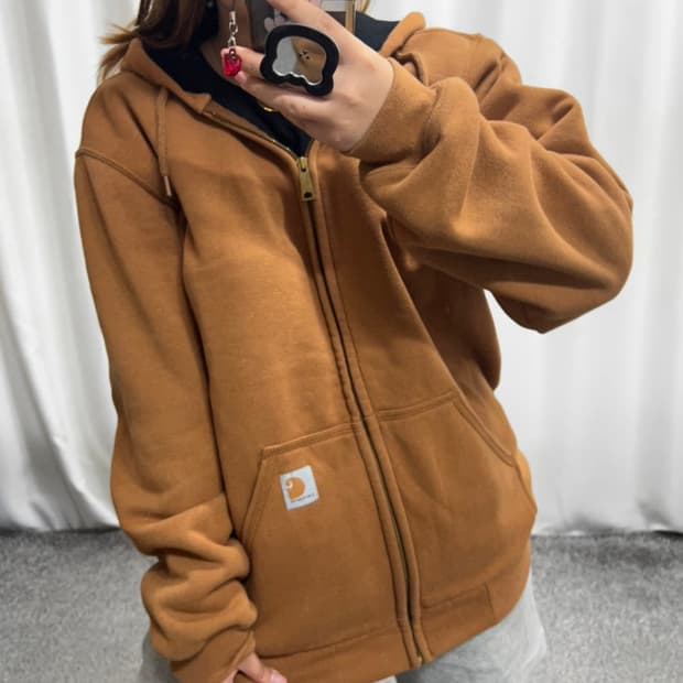 칼하트 후드집업 s size