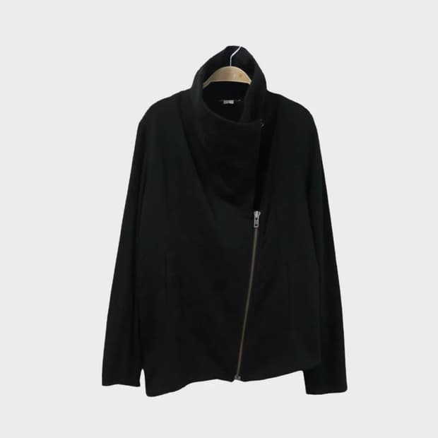 Helmut lang asymmetric zip-up
