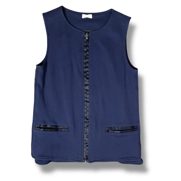 말로 네이비 블랙 배색포인트 베스트 조끼 44