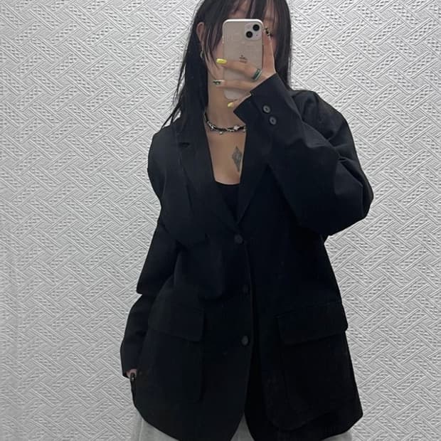 시도 SIIIIDO 베이직 모던시크 블레이저 자켓 L C07487