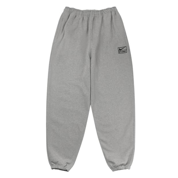 나이키 스투시 플리스 팬츠 그레이 헤더
