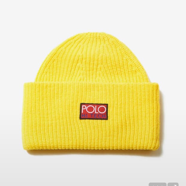 폴로 하이테크 비니-옐로우