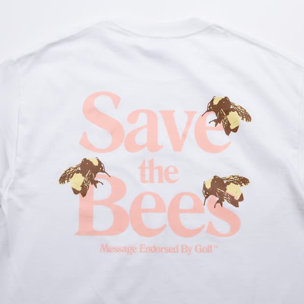 골프왕 플라워보이 Save The Bee 티셔츠 데드스탁