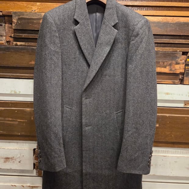 dkny 트위드 탑코트