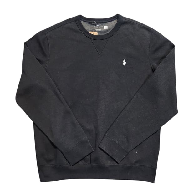 폴로 랄프로렌 블랙 맨투맨 티셔츠 (L)