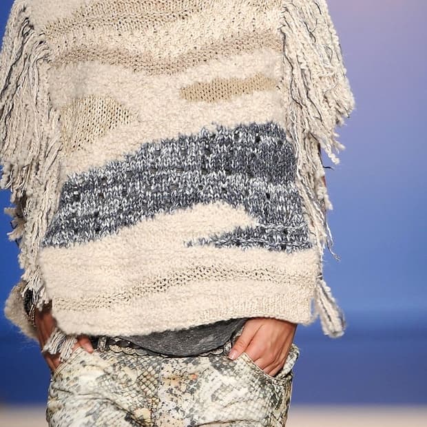 Isabel Marant 폰초 니트 베스트