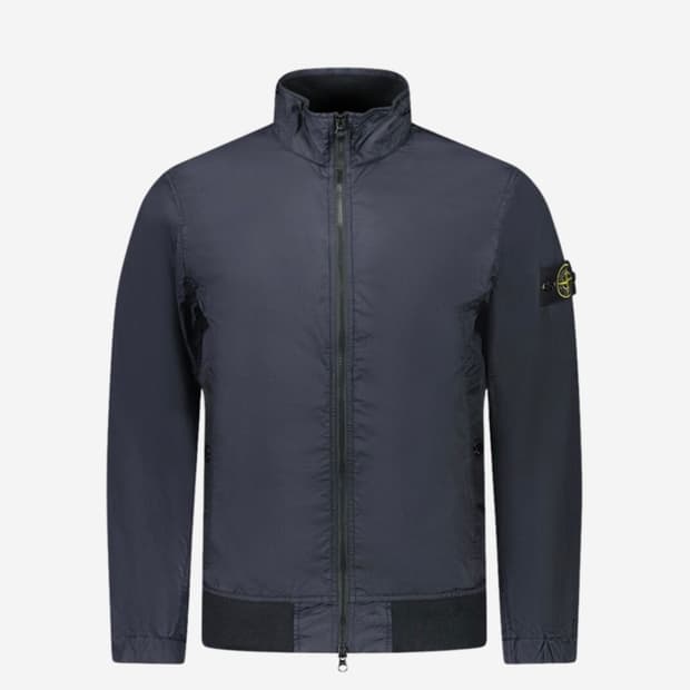 스톤 아일랜드 4100037 크링클랩스 자켓 네이비 블루 xl