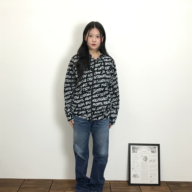 Blue gill All Over Graphic Zip Hoodie