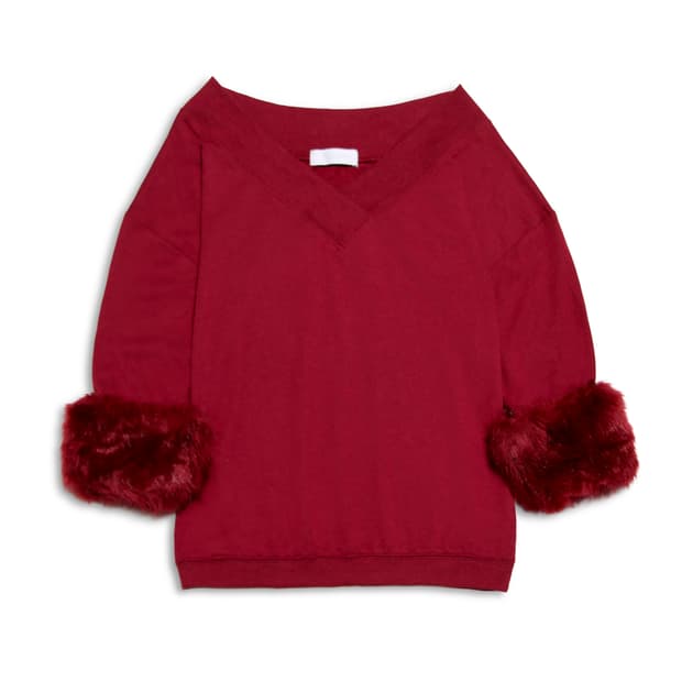 Cecil Mcbee Fur sleeve