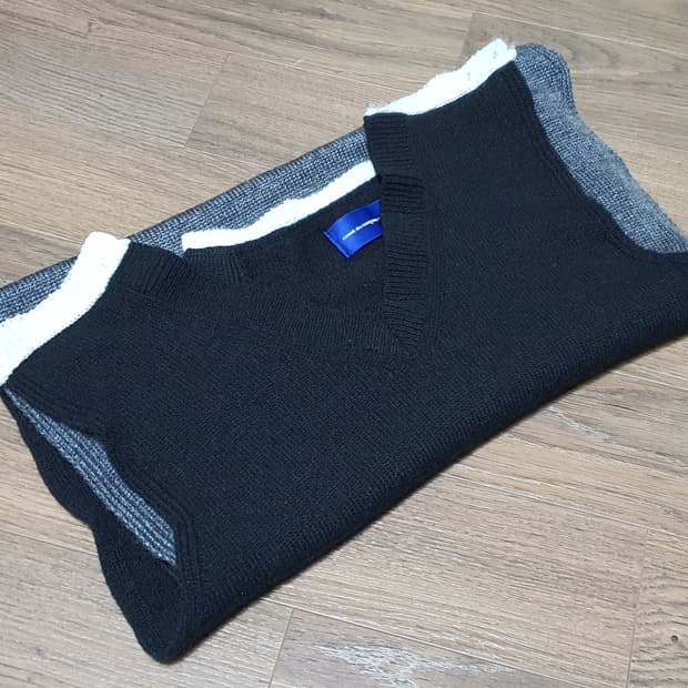 꼼데가르송 셔츠 니트해체 머플러