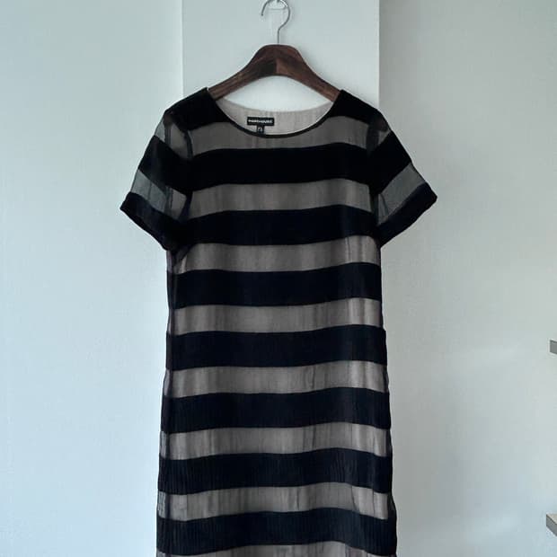 Black Stripe Dress / 빈티지 원피스