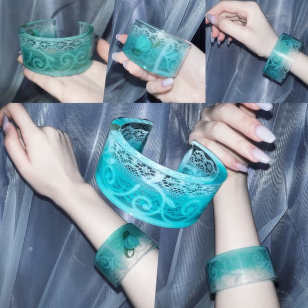 Mint garden🧚🏻‍♂️Bangle