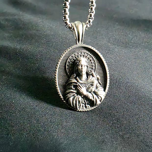 𝓥𝓲𝓻𝓰𝓲𝓷 𝓜𝓪𝓻𝔂 남자 목걸이