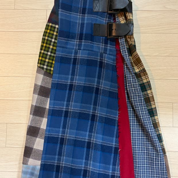 [1] 니들스 패치워크 랩 스커트