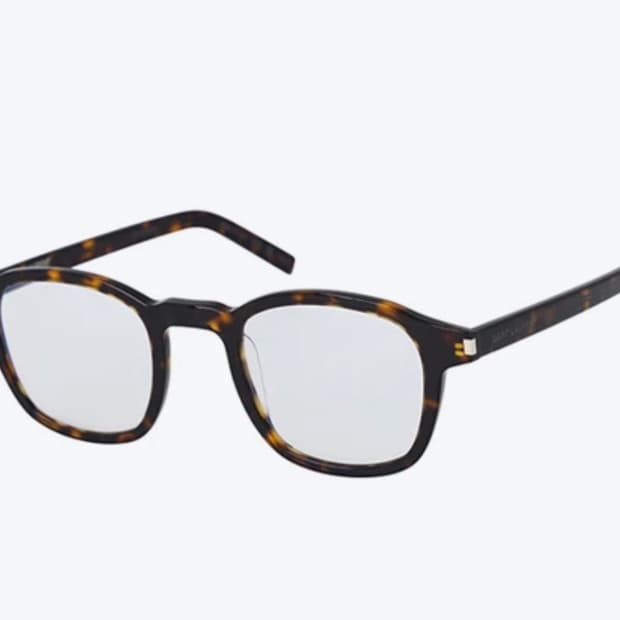 생로랑 SL549 톨토이즈 안경