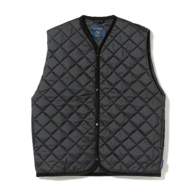 (L)빔즈 x 라벤햄 퀼팅 베스트 (블랙)