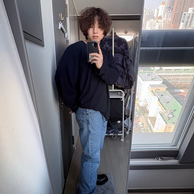 (32x34) 00s 리바이스 517 부츠컷 연청 데님