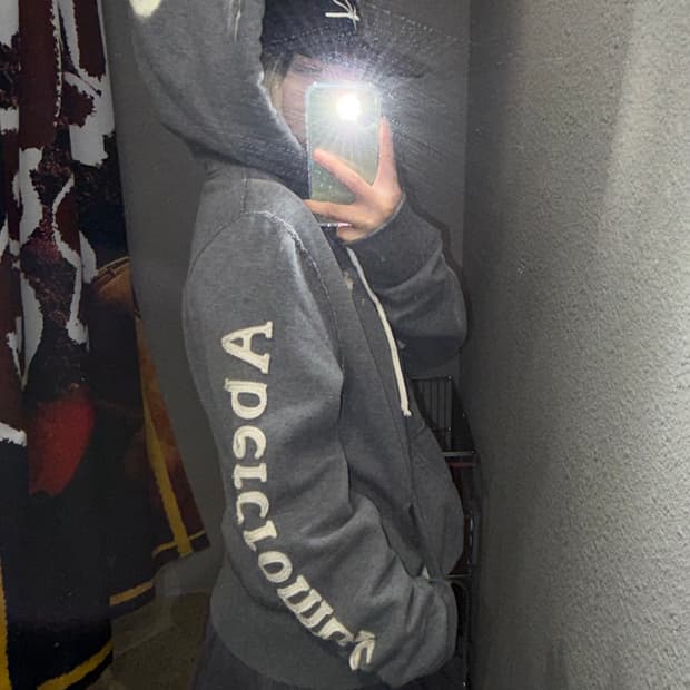 아베크롬비 로고 후드집업