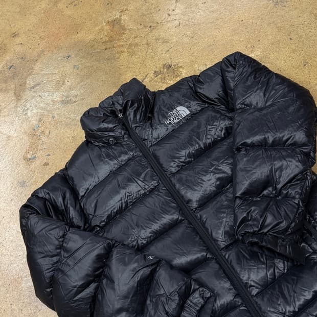 [정품/80] 노스페이스 블랙 패딩 점퍼 b19
