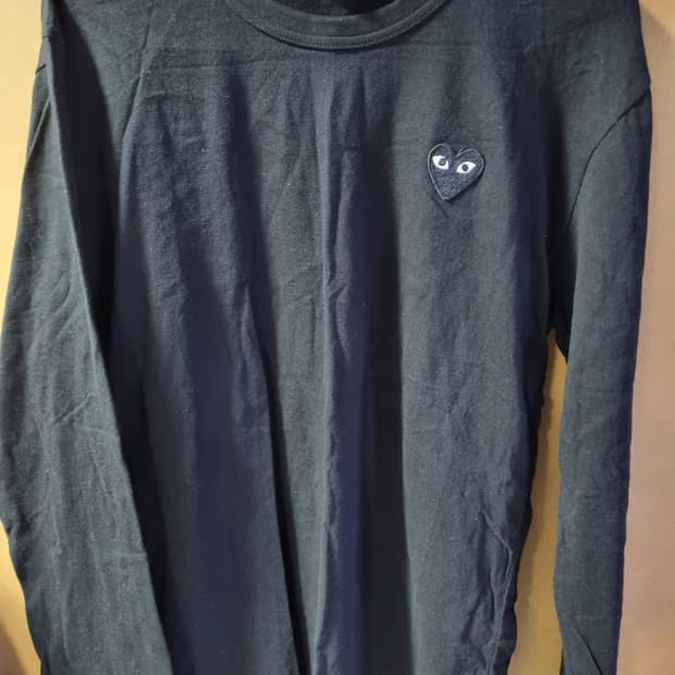 꼼데가르송 남성 긴팔 티셔츠 