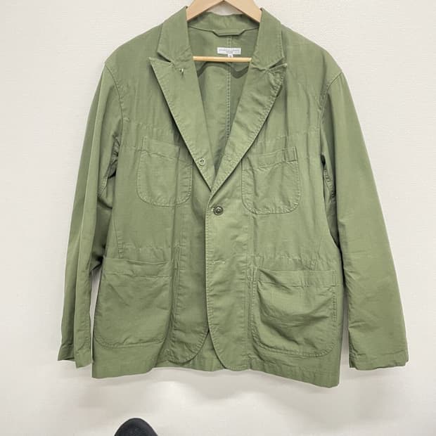 [M]엔지니어드가먼츠 코튼 립스탑 베드포드 자켓 올리브