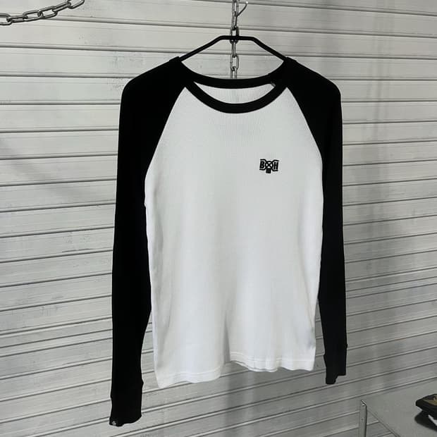 Bounty Hunter waffle raglan slv