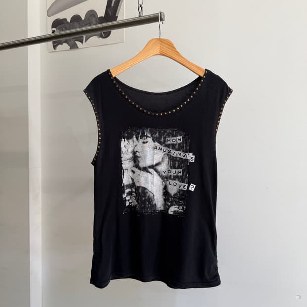 JAPANESE BRAND 스터드 슬리브리스