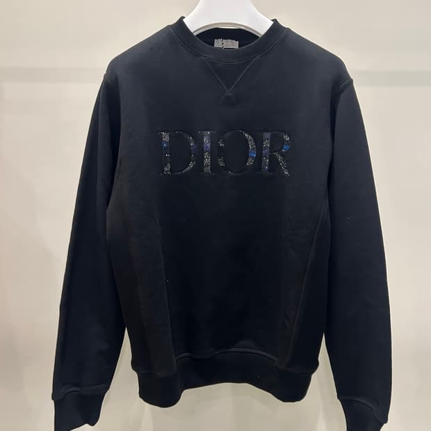 [정품/중고] 디올 로고 맨투맨