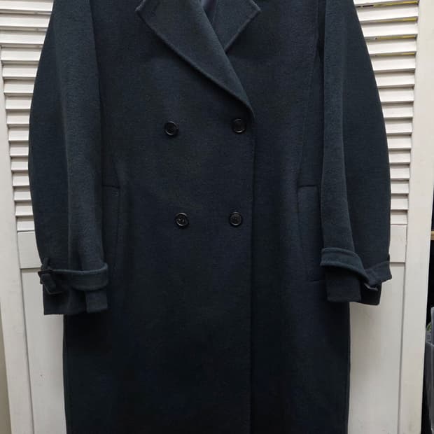 쉬즈미스 울캐시미어 더블 롱코트