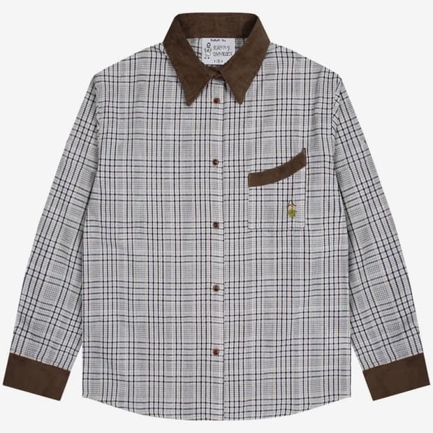 루나키후 파머 체크 셔츠