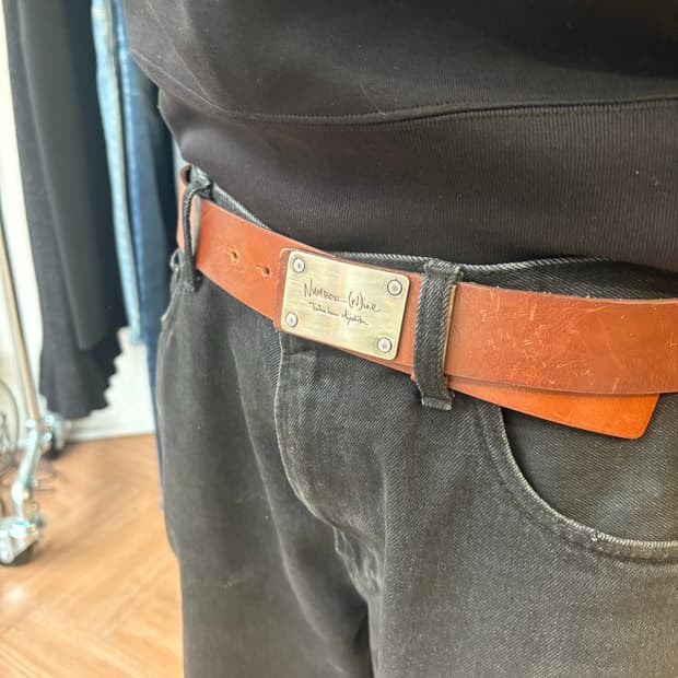 Number(N)ine By TakahiroMiyashita 벨트