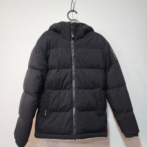 K2 블랙 후드 패딩 90