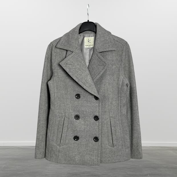 KUMIKYOKU 더블 울 코트 
