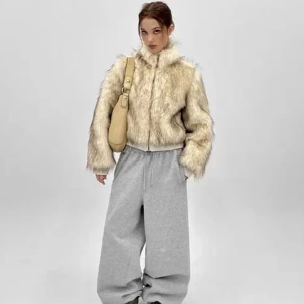 급처)블랙업 퍼자켓 라뷰 투톤퍼 하이넥점퍼 미스치프 보헤미안서울 lcdc