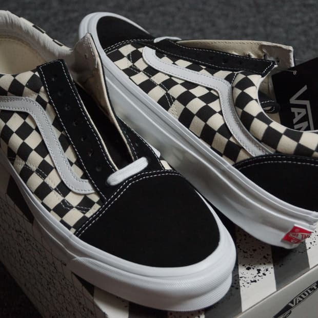 (285)(마지막한점) 반스 볼트 OG 올드스쿨 LX 블랙 체커보드
