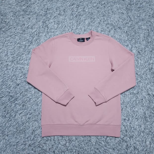 CK켈빈클라인) M 여자 분홍 맨투맨티셔츠 / 왕눈이샵