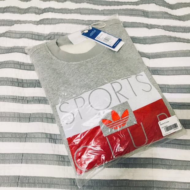 (새상품) adidas 아디다스 영국 한정판 로고 패치 맨투맨 100 1