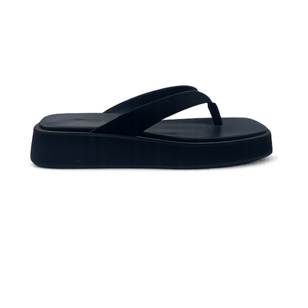 ehre 에레 스웨이드 플립플랍 flip flop