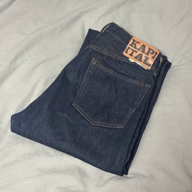 캐피탈 14oz 데님 팬츠 몽키 시스코 원워시