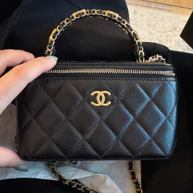 샤넬 코스메틱 베니티 탑핸들