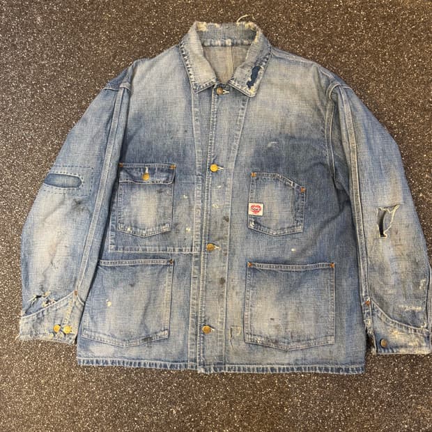 세인트 미카엘 데님 커버올(m)