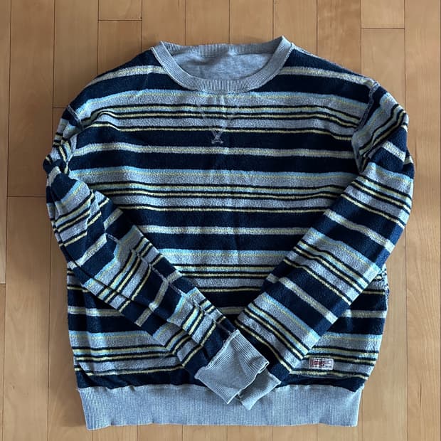 Duffer of st george 리버시블 맨투맨