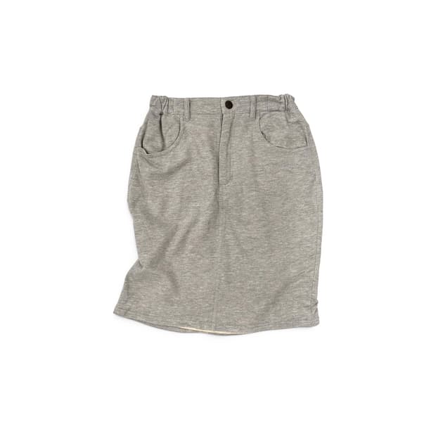 Melange Pocket Midi Skirt